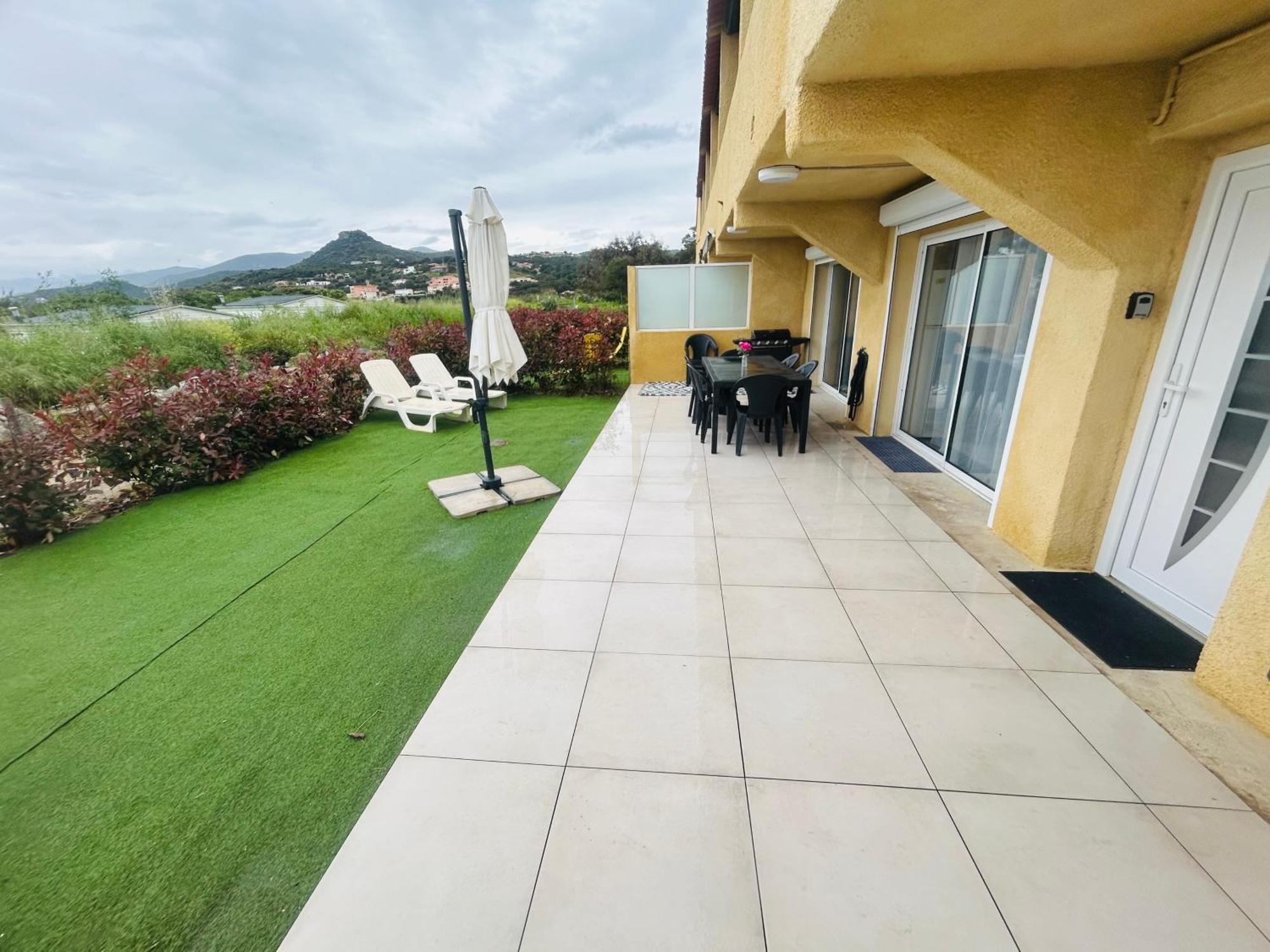 La Belle Vie F4 Bord De Plage Avec Jardin Calcatoggio  Zewnętrze zdjęcie