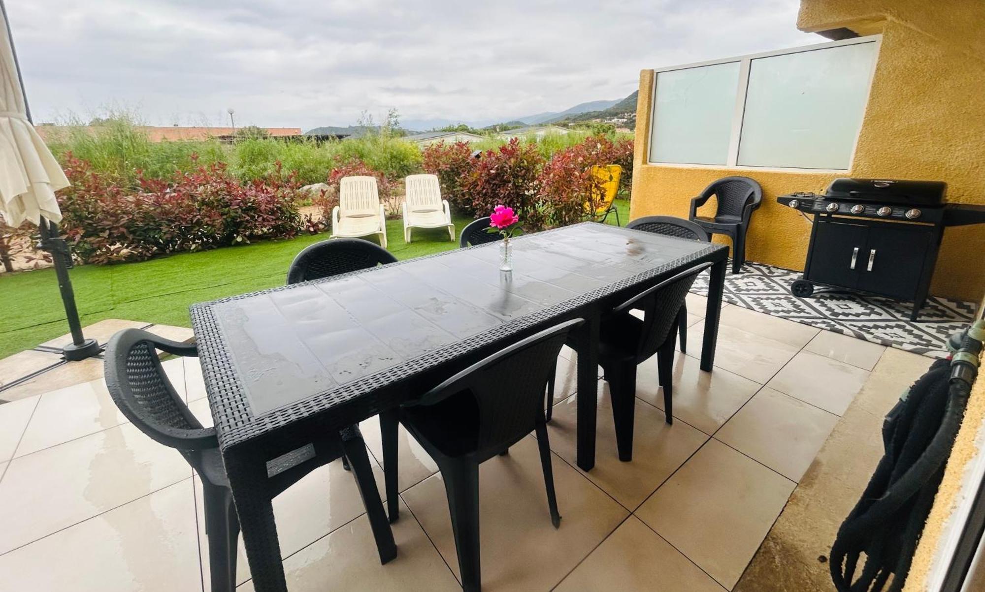 La Belle Vie F4 Bord De Plage Avec Jardin Calcatoggio  Zewnętrze zdjęcie